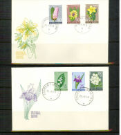 Jugoslawien / Yugoslavia 1963 Flowers FDC - Briefe U. Dokumente