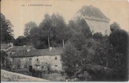 CPA Creuse Circulé Village PONTARION - Sonstige & Ohne Zuordnung