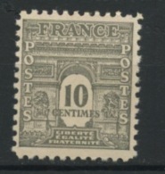 FRANCE - ARC DE TRIOMPHE - N° Yvert 621** - 1944-45 Arco Di Trionfo