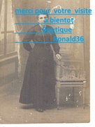 CP Portrait De Marthe BERTRAND PELE ? PUYRAVAULT Env SURGERES 17 Ou VARAIZE ( Nouvelle De France 4 Ans ) - Genealogia