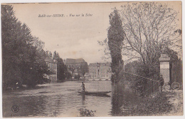 CPA 10 _ BAR-SUR-SEINE _ Vue Sur La Seine (pêcheurs) . {S38-2016} - Bar-sur-Seine