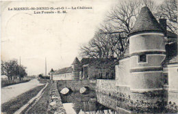 LE MESNIL SAINT DENIS - Le Chateau - Les Fossés ..   (90931) - Le Mesnil Saint Denis