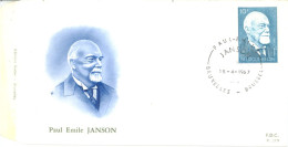 BELGIUM - FDC - 15.4.1967 - JANSON - COB 1414 P. 210  -  Lot 14510 - 1961-1970