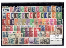 FRANCE ANNEE COMPLETE 1945 - 85 TP - XX - 1940-1949