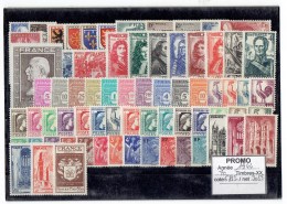 FRANCE ANNEE COMPLETE 1944 - 70 TP - XX - 1940-1949