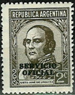 ARGENTINA..1938..Michel # 32..MLH. - Dienstzegels