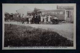 MASSY PALAISEAU Autocar Desservant LE PILEU Et La Gare - Massy