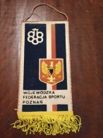 Pennant - Fanion Wojewodzka Federacja Sporti Poznan - Apparel, Souvenirs & Other