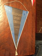 Pennant - Fanion Kozponti Sportiskola Budapest 1963 / KSI 20 - Apparel, Souvenirs & Other