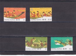 Hong Kong Nº 437 Al 440 - Ungebraucht