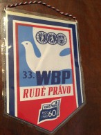 Pennant - Fanion  WBP 33 Rude Pravo 1980 - Apparel, Souvenirs & Other