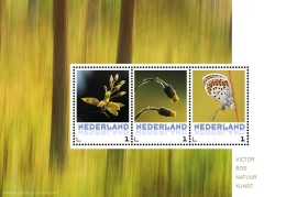 Nederland  2016    Butterfly Flowers  Vlinder Bloemen Schmetterlinge Blumen     M/s   Postsfris/neuf/mnh - Ongebruikt