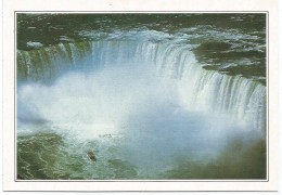 R2905 Canada - Le Cascate Del Niagara - Cartolina Con Legenda Descrittiva - Edizioni De Agostini - America