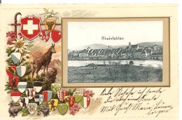 Schweiz, 1906, Rheinfelden, Prägedruck, Nach Melchnau, Siehe Scans! - Rheinfelden