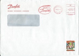 Denmark Letter 1983.60 Y.-Danfoss.Big Cover - Cartas & Documentos