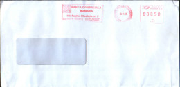 Romania - Envelope From Romanian Commercial Banki Circulated In 2006, With Machine Stamp - Macchine Per Obliterare (EMA)