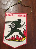 ROMANIA PENNANT GRUPUL DE POMPIERI BRASOV - FIREFITING GROUP BRASOV ROMANIA - Firemen