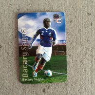 Magnet En Relief Equipe De France De Football 2010  Carrefour Bacary Sagna - Sport