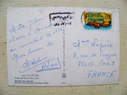 Post Card From Egypt Princess Idut Mastaba - Storia Postale