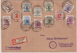 Nr. 138 - 49, Satz- Brief , #6075 - Storia Postale