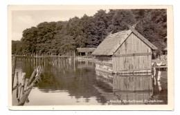 0-1301 ALTENHOF / Werbellinsee, Fischerhütten, 1954, Kl. Druckstelle - Joachimsthal