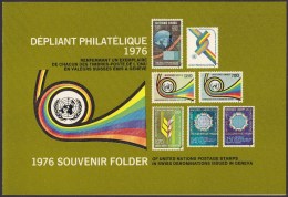 UN - United Nations Geneva 1976 MNH Souvenir Folder - Year Pack - Sonstige & Ohne Zuordnung