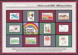 UN - United Nations Geneva 1985 MNH Souvenir Folder - Year Pack - Otros & Sin Clasificación