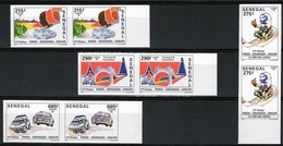 Senegal 1996, Rally Paris-Dakar, Cars, Moto, 4valx2 IMPERFORATED - Motorbikes