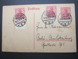 1920 , Karte Mit Viel Text - Postwaardestukken