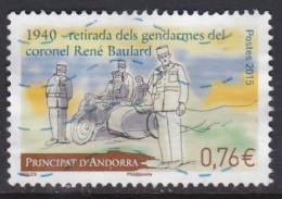 ANDORRA FRANCESA, USED STAMP, OBLITERÉ, SELLO USADO, - Used Stamps
