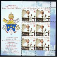 2012 - VATICAN - VATICANO - VATIKAN - D18 - MNH SET OF 6 STAMPS ** - Unused Stamps