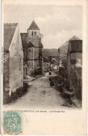 PORCHEVILLE , Près MANTES - La Grande Rue  - Cachet O.R.  (91023) - Porcheville