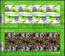 2016 Latvia Lettland Lettonie Europa -CEPT Think Green Ecology - Bicycles  STAMPS MNH  Mini Sheet - 2016