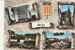 BRIEY   MEURTHE ET MOSELLE  54  CPSM  MULTIVUES - Briey