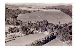 5204 LOHMAR - WAHLSCHEID, Hotel Restaurant Schloß Auel, Luftaufnahme, 1953 - Siegburg