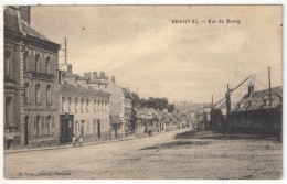 80 - BEAUVAL - Rue Du Bourg - Beauval