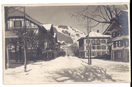 ZWEISIMMEN: Winterpassage Mit Metzgerei Und Hotel ~1925 - Zweisimmen