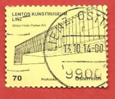 AUSTRIA USATO DA BOBINA - 2012 - FMRL Lentos Kunstmuseum Linz - Serie Ordinaria - € 0,70 - Michel AT 2979 - Used Stamps