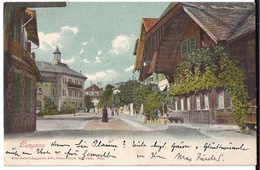 LANGNAU: Colorierte, Animierte Dorfpassage 1904 - Langnau Im Emmental