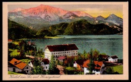 6609 - Alte Heliotintkarte 228 - Kochel Am See Mit Herzogstand - Bad Tölz Wolfratshausen - N. Gel - TOP - Ottmar Zieher - Wolfratshausen