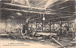 62-ISBERGUES-  USINES D'ISBERGUES, ENSEMBLE DES ATELIERS DE PARACHEVEMENT - Isbergues