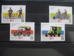 Macao 1988 Moyens De Transport 567-70, 4 Val ** MNH - Unused Stamps