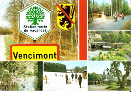 VENCIMONT (5575) : Vencimont, Station Verte De Vacances. CPSM Multivues (6 Vues). - Gedinne