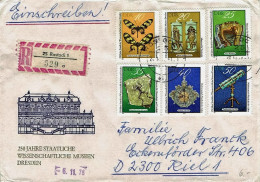 DDR / GDR - Mi-Nr 2370/2375 FDC (N693)- - 1971-1980