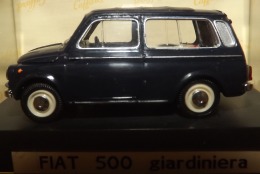 BRUMM - FIAT  500 C GIARDINIERA NERA - Brumm