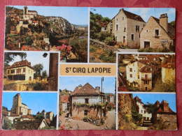 Dep 46 , Cpm Saint CIRQ LAPOPIE , Multivues , 46330.S.1058  (185) - Saint-Cirq-Lapopie