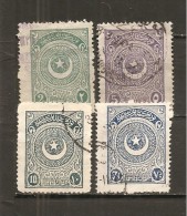 Turquía - Turkey - Yvert   672, 676a-78 (usado) (o) - Used Stamps