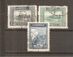 Turquía - Turkey - Yvert  744-45, 748 (usado) (o) - Used Stamps