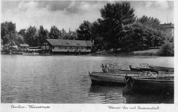 BERLIN En Noir Et Blanc - Weisser See Mit Badeanstalt - Weissensee