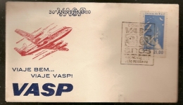 Brazil & FDC 30th Anniversary VASP, International Exposição De Aeronautica, João Pessoa 1963 (739) - FDC